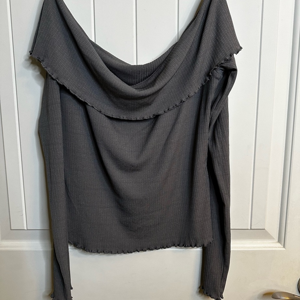 Off the shoulder shirt